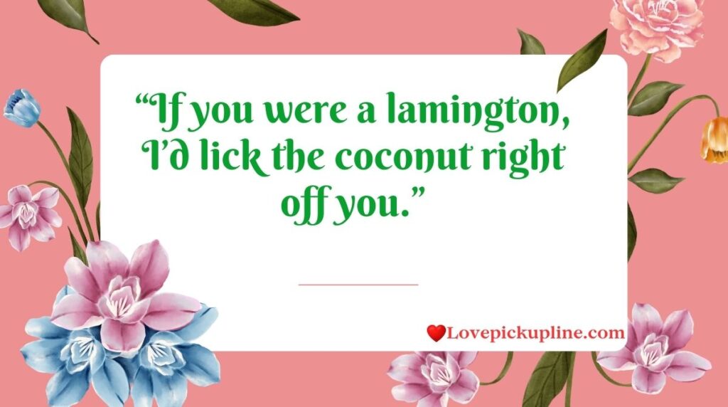 Cheesy Australian Kiss Pick Up Lines