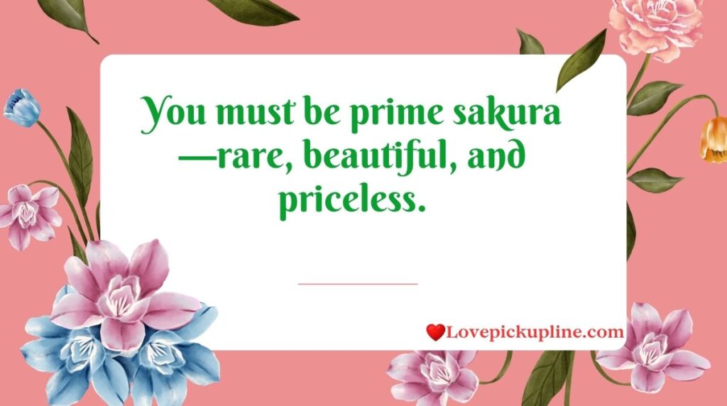  Clever Japanese Pickup-lines