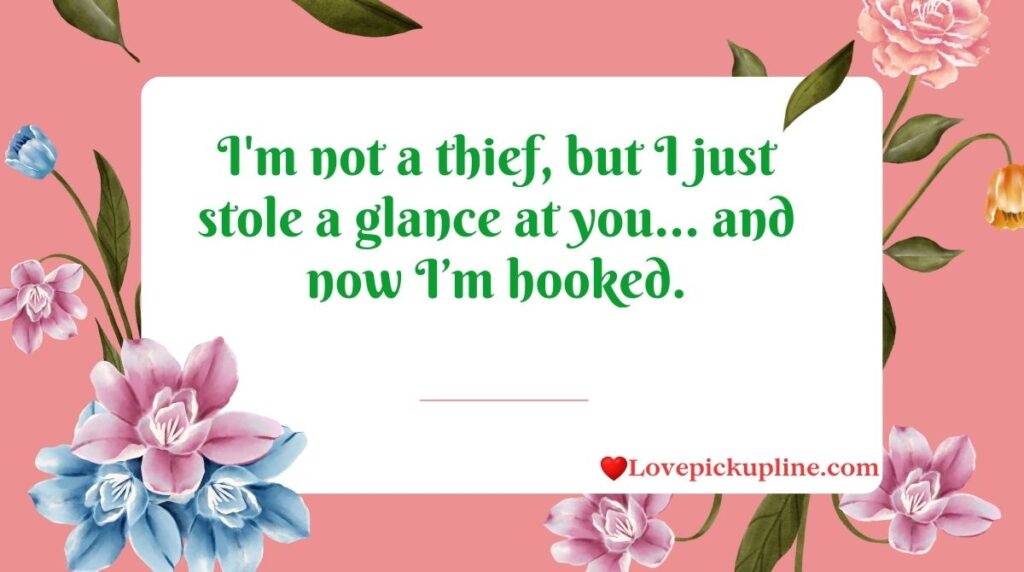 Criminal Pick Up Lines