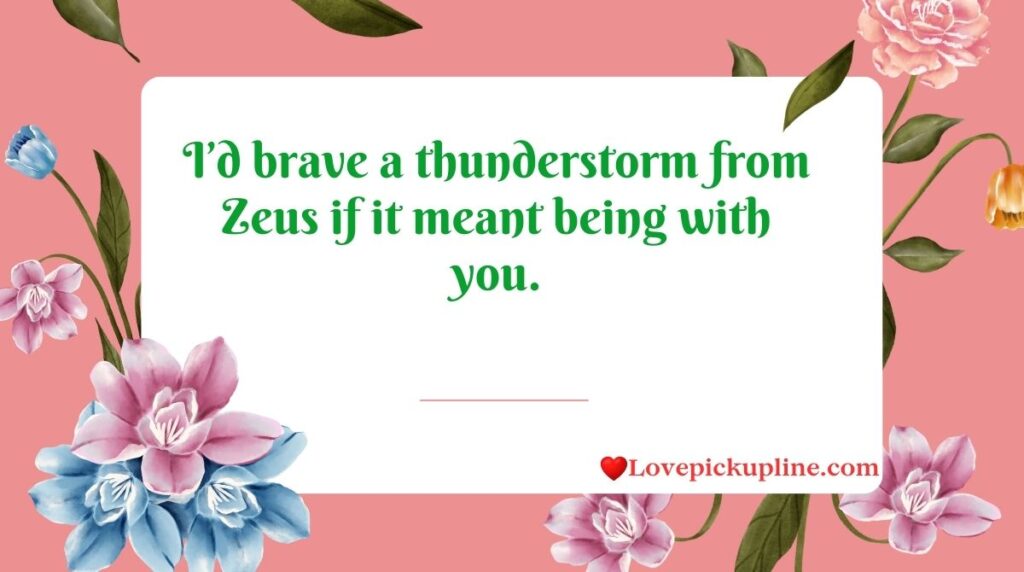 Great God & Goddess Pick Up Lines