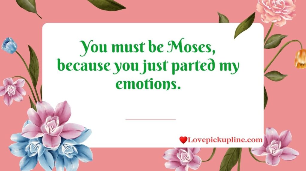 Passover Pick Up Lines