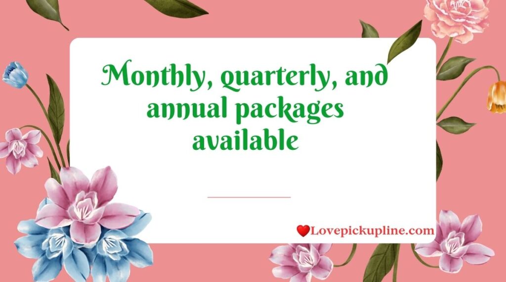 Pricing and Packages