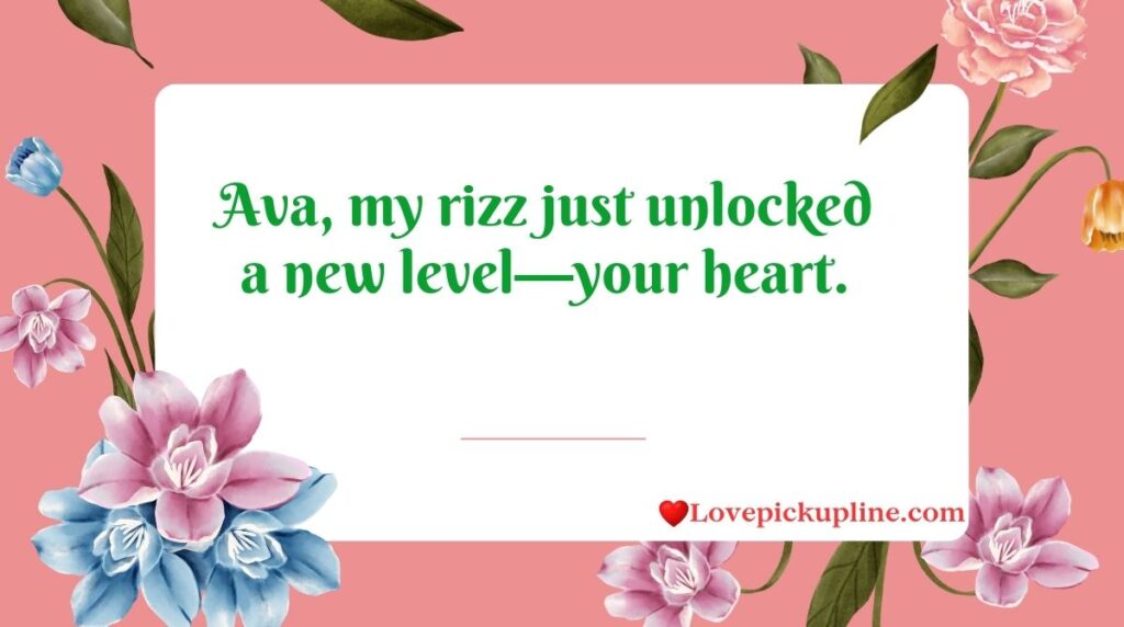 Rizz Girl Name Pick Up Lines