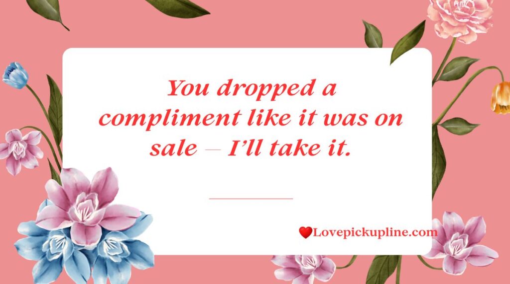 Cute Responses To Pick Up Lines And Rizz