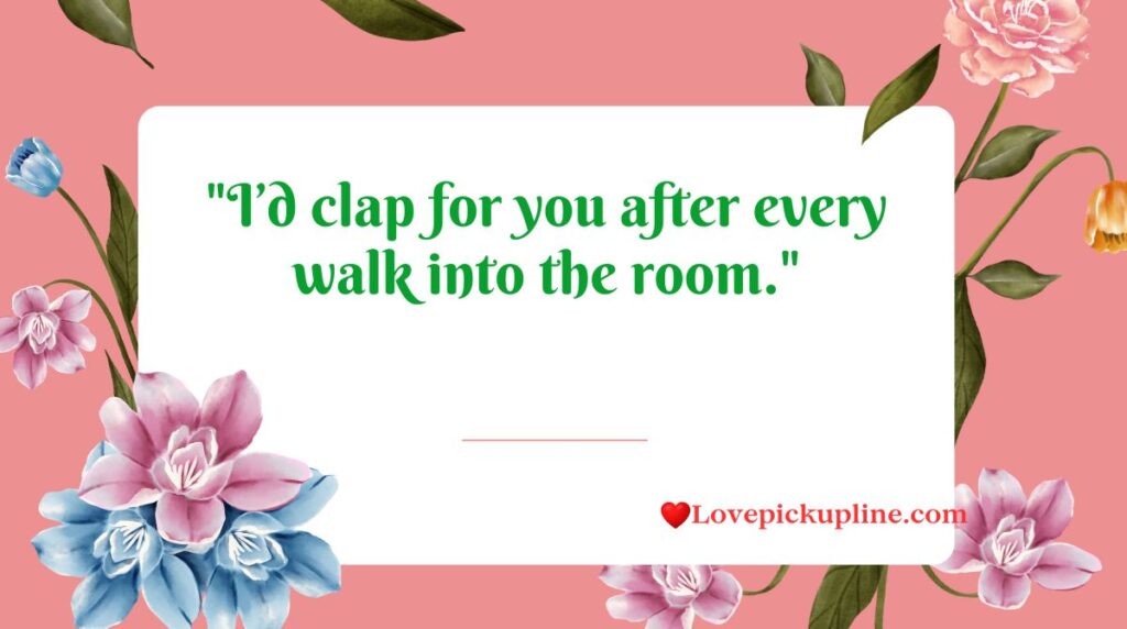 Runway-Inspired Pick Up Lines