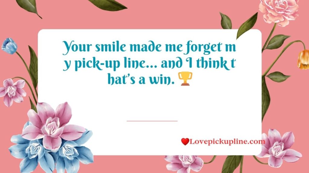 Tinder Pick Up Lines About Smile