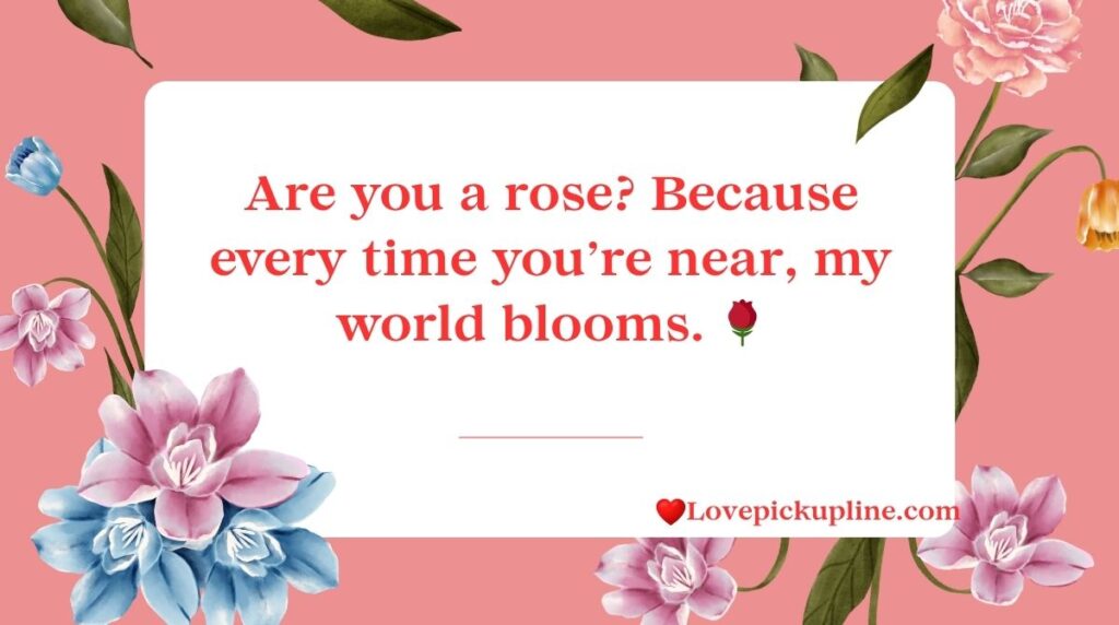 Best Roses Pick Up Lines That Always Work 